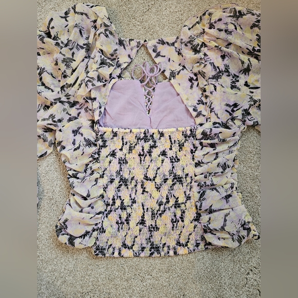 NWT Free People Mabel blouse size Large - Picture 3 of 4